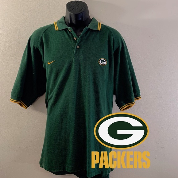 NFL Other - Green Bay Packers Embroidered Polo Large